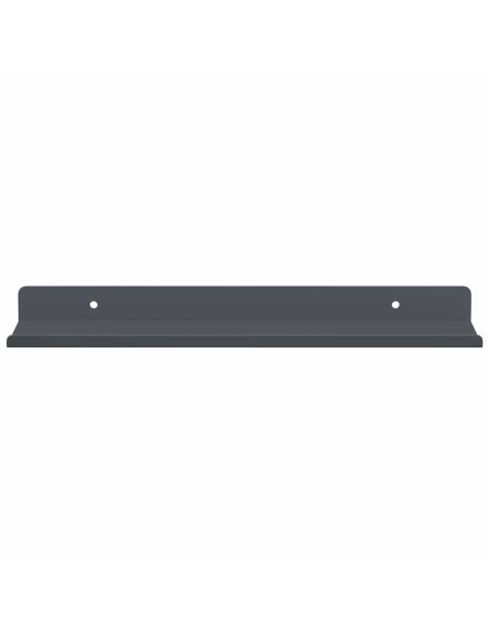 Scaffale da parete 4 pcs Antracite 30 x 9 x 2,5 cm