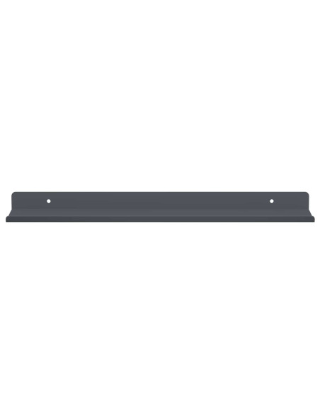 Scaffale da parete 2 pcs Antracite 40 x 9 x 2,5 cm