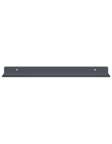 Scaffale da parete 4 pcs Antracite 40 x 9 x 2,5 cm