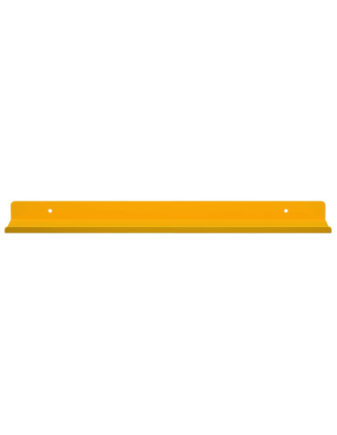 Scaffale da parete 4 pcs Giallo senape 40 x 9 x 2,5 cm