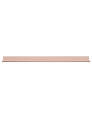 Scaffale da parete con lo scaffale 2 pcs Rosa 60 x 9 x 2,5 cm