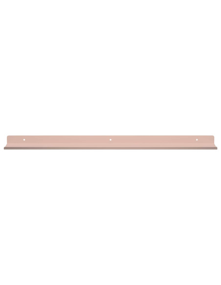 Scaffale da parete con lo scaffale 4 pcs Rosa 60 x 9 x 2,5 cm