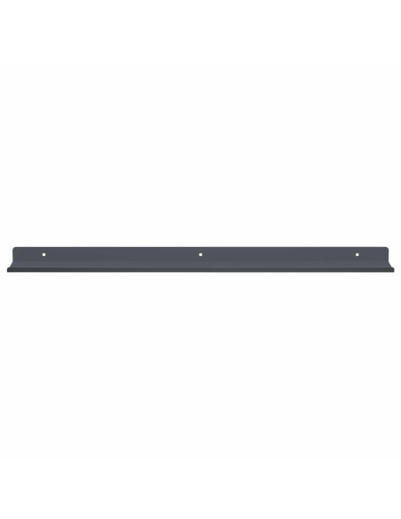 Scaffale da parete 4 pcs Antracite 60 x 9 x 2,5 cm