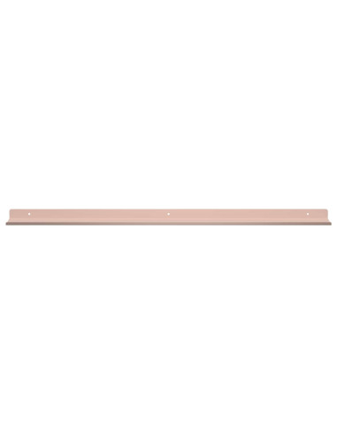 Scaffale da parete con lo scaffale 2 pcs Rosa 80 x 9 x 2,5 cm