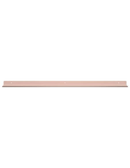 Scaffale da parete con lo scaffale 4 pcs Rosa 80 x 9 x 2,5 cm