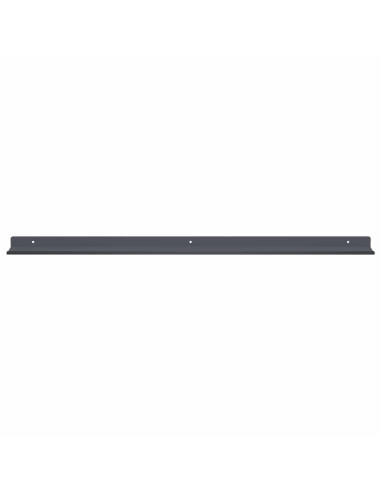 Scaffale da parete 2 pcs Antracite 80 x 9 x 2,5 cm