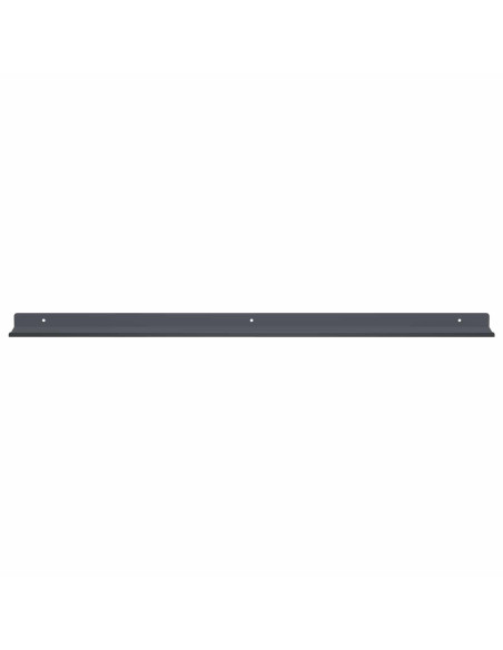Scaffale da parete 2 pcs Antracite 80 x 9 x 2,5 cm