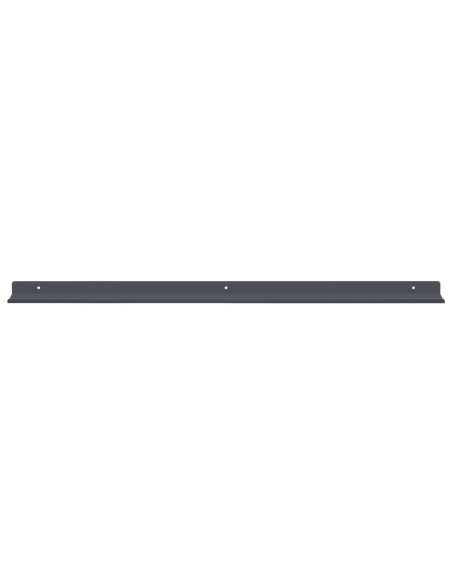 Scaffale da parete 4 pcs Antracite 80 x 9 x 2,5 cm