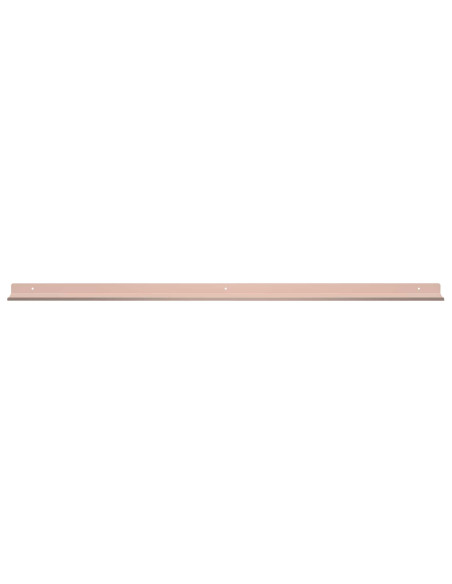Scaffale da parete con lo scaffale 2 pcs Rosa 100 x 9 x 2,5 cm