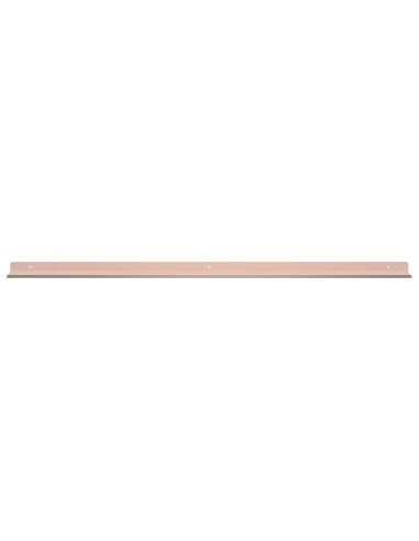 Scaffale da parete con lo scaffale 4 pcs Rosa 100 x 9 x 2,5 cm