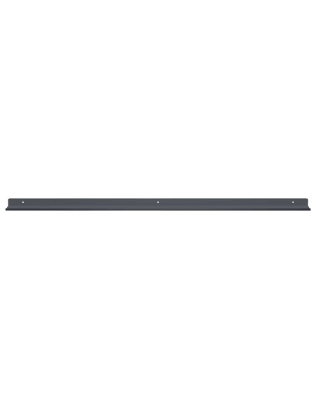Scaffale da parete 4 pcs Antracite 100 x 9 x 2,5 cm