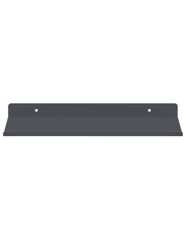 Scaffale da parete 2 pcs Antracite 30 x 18 x 2,5 cm