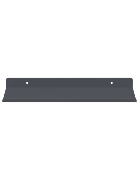 Scaffale da parete 2 pcs Antracite 30 x 18 x 2,5 cm