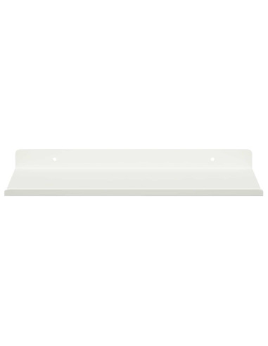 Scaffale da parete 2 pcs Bianco 30 x 18 x 2,5 cm