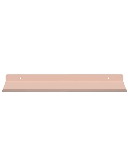 Scaffale da parete con lo scaffale 4 pcs Rosa 40 x 18 x 2,5 cm