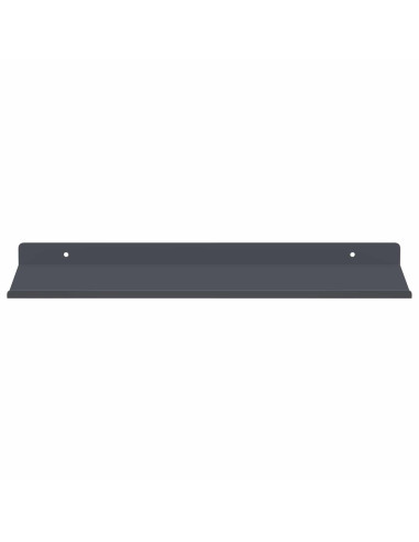 Scaffale da parete 2 pcs Antracite 40 x 18 x 2,5 cm