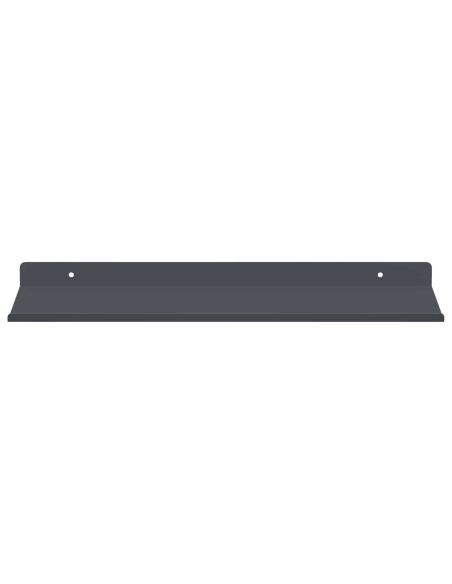 Scaffale da parete 4 pcs Antracite 40 x 18 x 2,5 cm