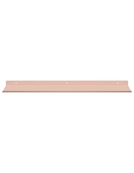 Scaffale da parete con lo scaffale 2 pcs Rosa 60 x 18 x 2,5 cm