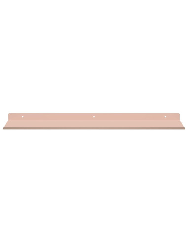Scaffale da parete con lo scaffale 4 pcs Rosa 60 x 18 x 2,5 cm