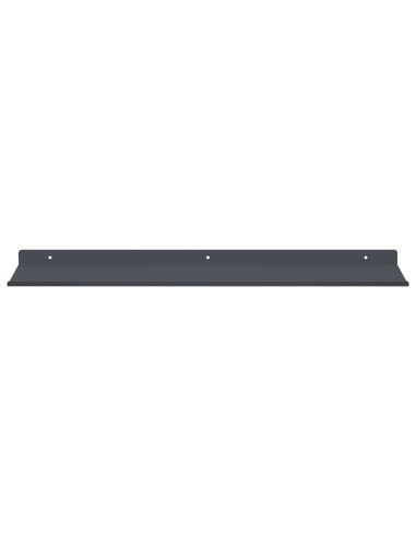 Scaffale da parete 4 pcs Antracite 60 x 18 x 2,5 cm
