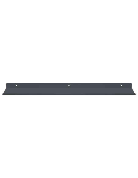 Scaffale da parete 4 pcs Antracite 60 x 18 x 2,5 cm