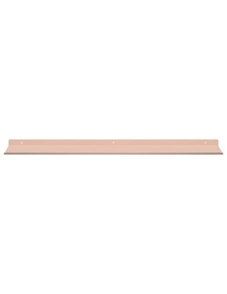 Scaffale da parete con lo scaffale 2 pcs Rosa 80 x 18 x 2,5 cm