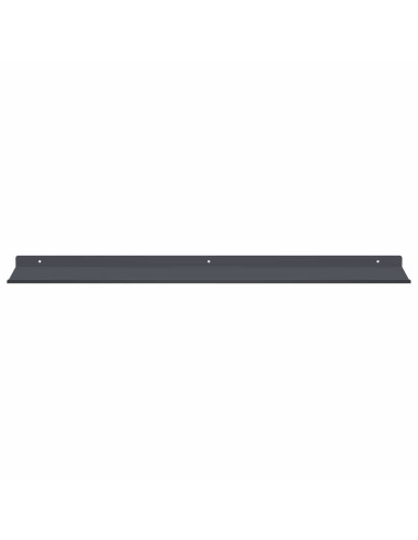 Scaffale da parete 4 pcs Antracite 80 x 18 x 2,5 cm
