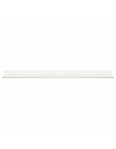 Scaffale da parete 4 pcs Bianco 80 x 18 x 2,5 cm