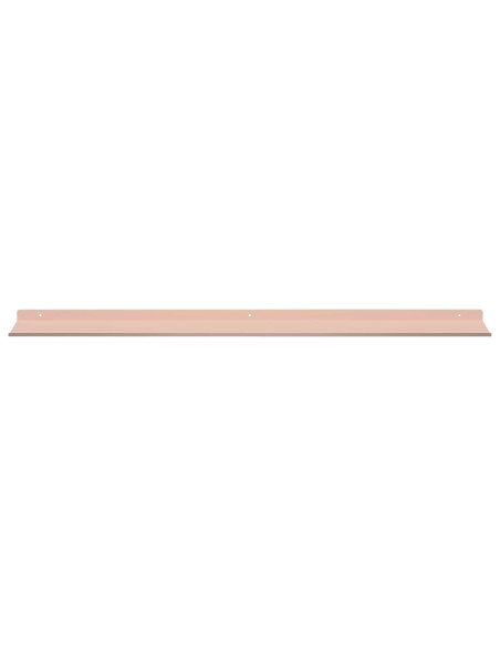 Scaffale da parete con lo scaffale 4 pcs Rosa 100 x 18 x 2,5 cm