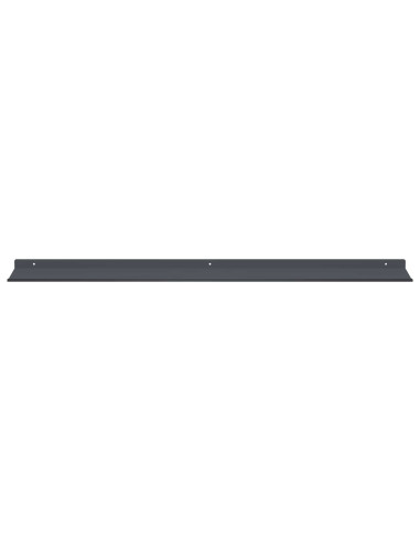 Scaffale da parete 4 pcs Antracite 100 x 18 x 2,5 cm