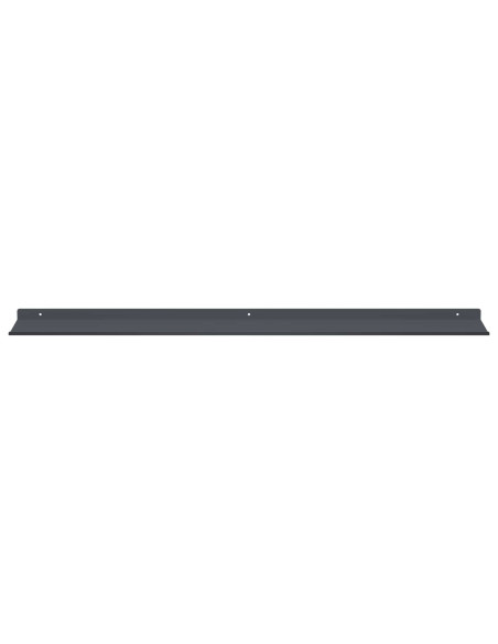 Scaffale da parete 4 pcs Antracite 100 x 18 x 2,5 cm