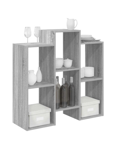 Credenza Grigio Sonoma 90 x 30 x 90 cm