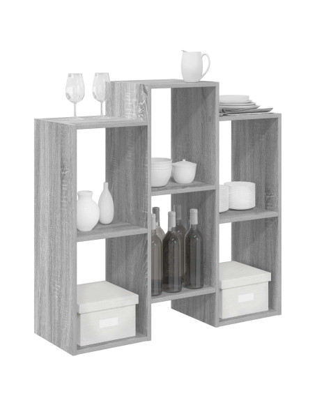 Credenza Grigio Sonoma 90 x 30 x 90 cm
