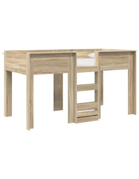 Letto a Castello per Bambini Rovere Sonoma 100 x 200 cm