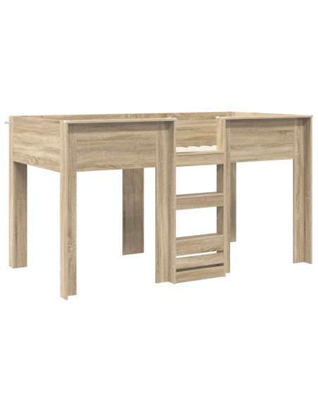 Letto a Castello per Bambini Rovere Sonoma 100 x 200 cm