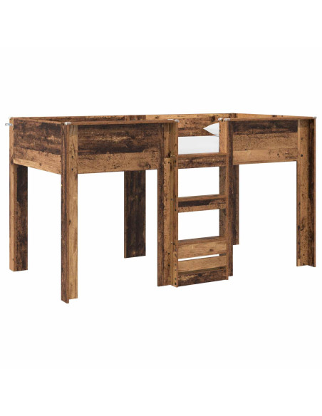 Letto a Castello per Bambini Legno vecchio 100 x 200 cm