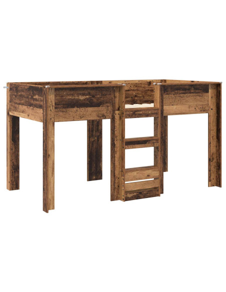 Letto a Castello per Bambini Legno vecchio 100 x 200 cm