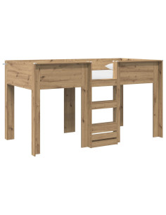 Letto a Castello per Bambini Rovere artigianale 100 x 200 cm 2