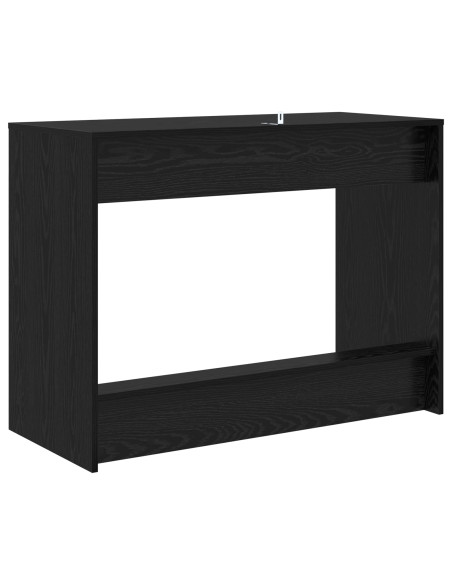 Scrivania Letto Rovere Nero 100 x 45 x 75 cm Legno multistrato