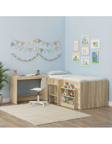 Scrivania Letto Rovere Sonoma 100 x 45 x 75 cm