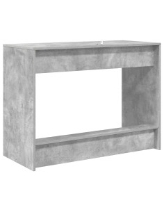 Scrivania Letto Grigio cemento 100 x 45 x 75 cm 2