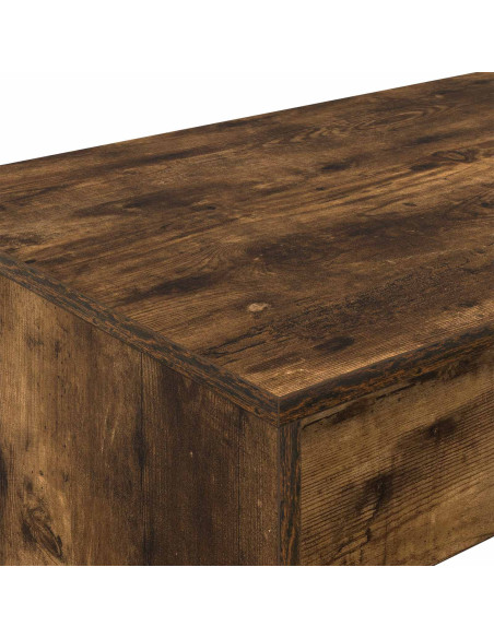 Scrivania Letto Rovere fumé 100 x 45 x 75 cm Legno multistrato