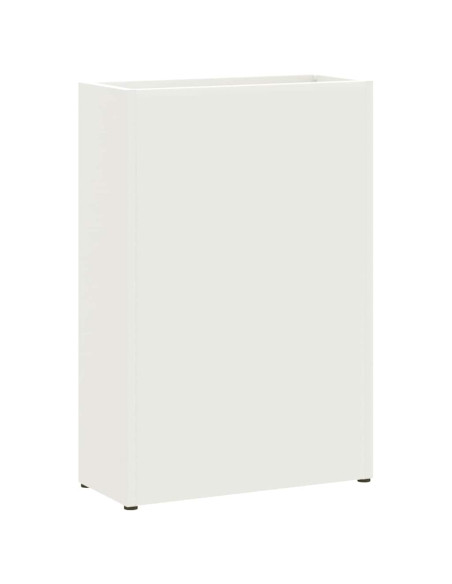 Supporto per Ombrellone Bianco 28 x 12 x 41 cm Acciaio