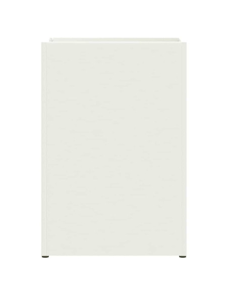 Supporto per Ombrellone Bianco 28 x 12 x 41 cm Acciaio