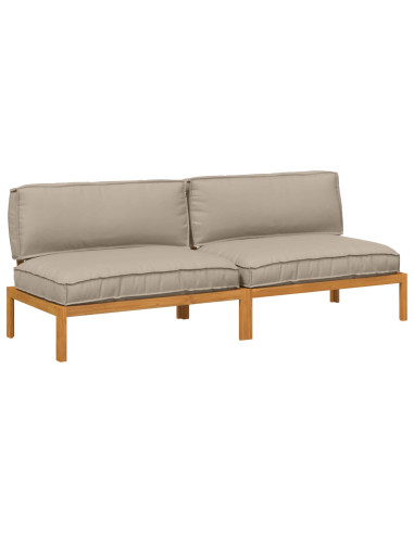 Set di divani Talpa 240 x 92 x 69 cm Legno di Acacia Massello