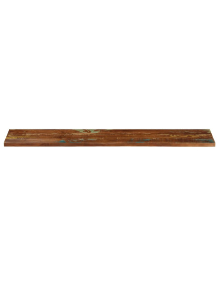 Piano Tavolo 160x30x3,8 cm Rettangolare in Massello di Recupero