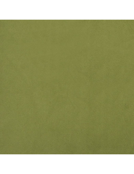 Poggiapiedi Verde Chiaro 78x56x32 cm in Velluto