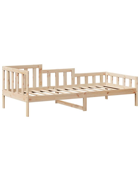 Dormeuse con Tetto 80x200 cm in Legno Massello di Pino