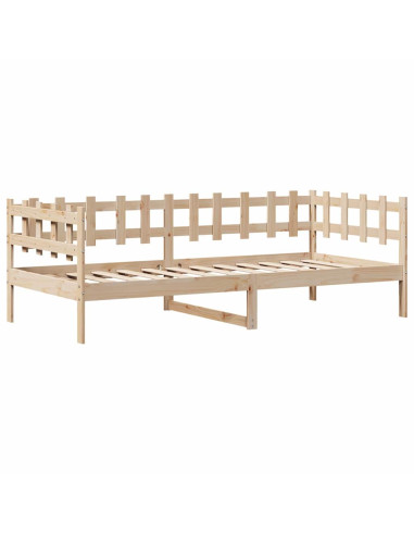 Dormeuse con Cassetti 90x190 cm in Legno Massello Pino