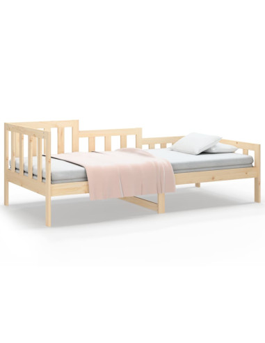 Dormeuse senza Materasso 80x200 cm in Legno Massello di Pino